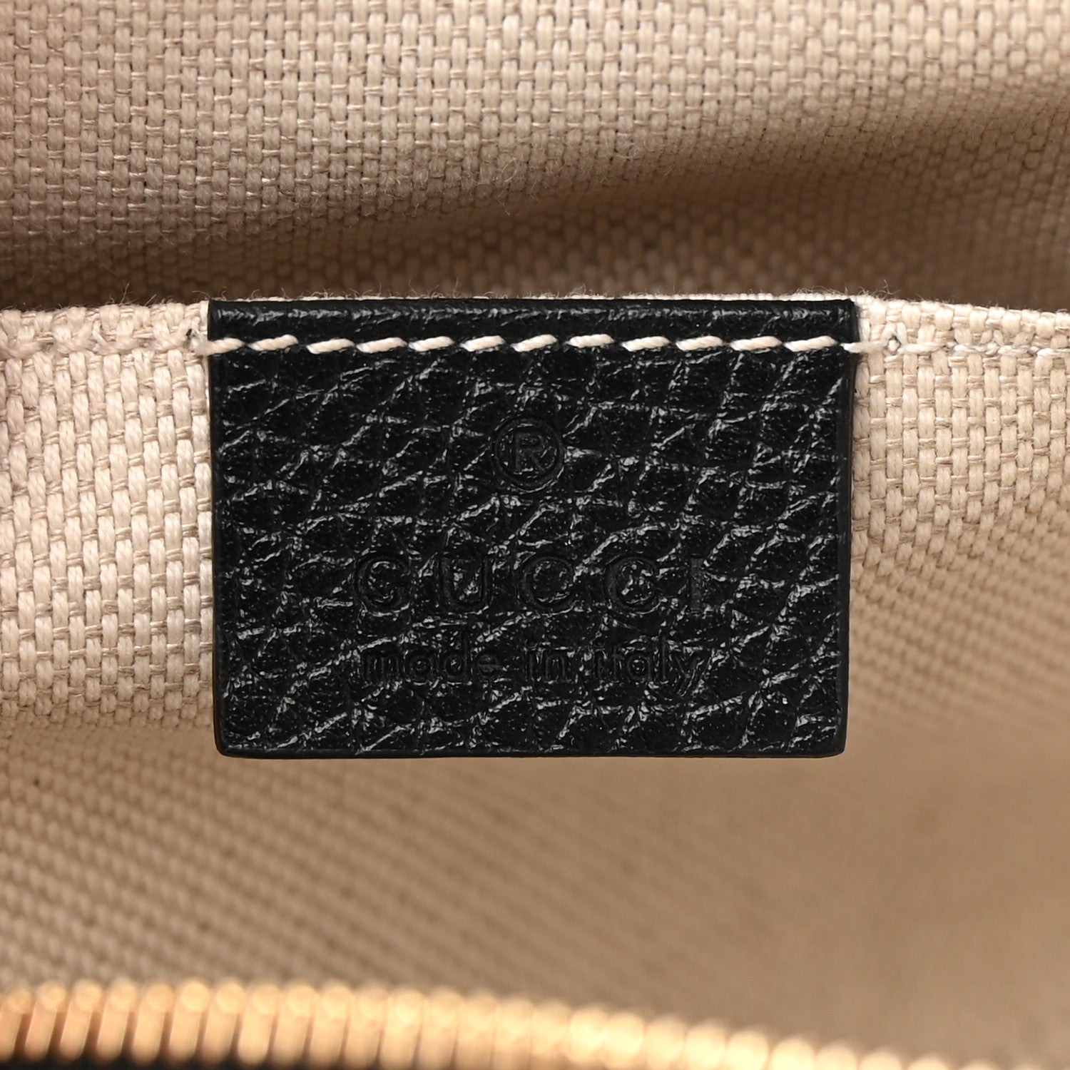 Gucci Pebbled Calfskin Small Soho Disco Bag Black 5 of 10