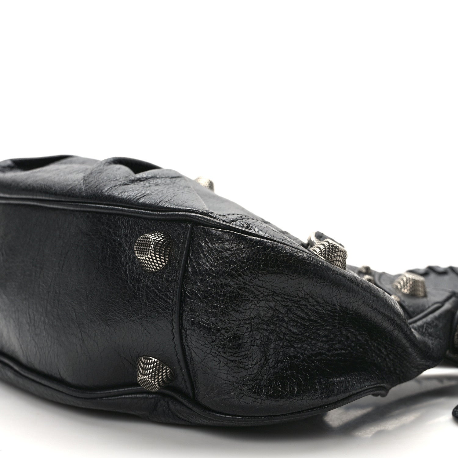 Balenciaga Agneau Arena Small Le Cagole Shoulder Bag Black 10 of 15