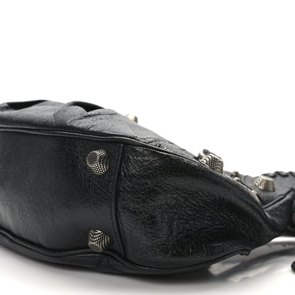 Balenciaga Agneau Arena Small Le Cagole Shoulder Bag Black 10 of 15