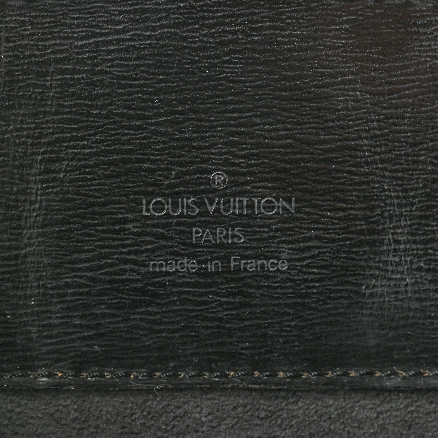 Louis Vuitton Epi Cluny Black 6 of 10