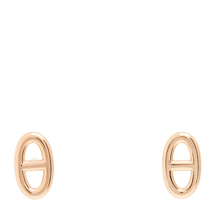 Hermes 18K Rose Gold TPM Farandole Stud Earrings 1 of 5