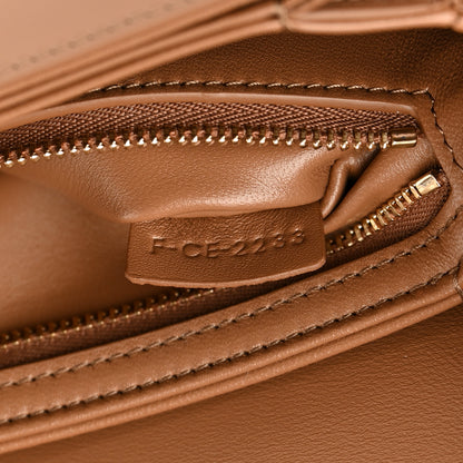 Celine Shiny Calfskin Teen Triomphe Bronze 8 of 14