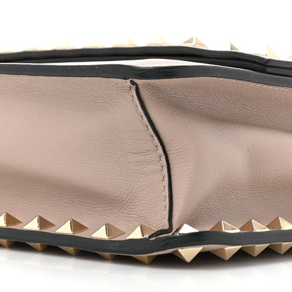 Valentino Garavani Vitello Rockstud Side Slip Crossbody Poudre 8 of 17