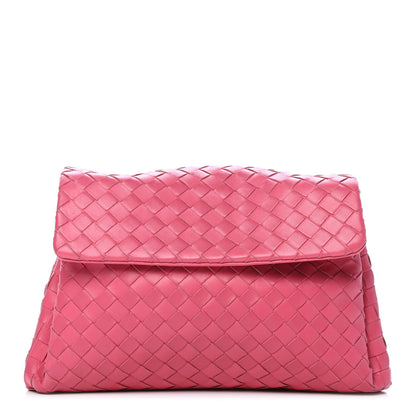 Bottega Veneta Nappa Intrecciato Cosmetic Case Amaranto 1 of 6