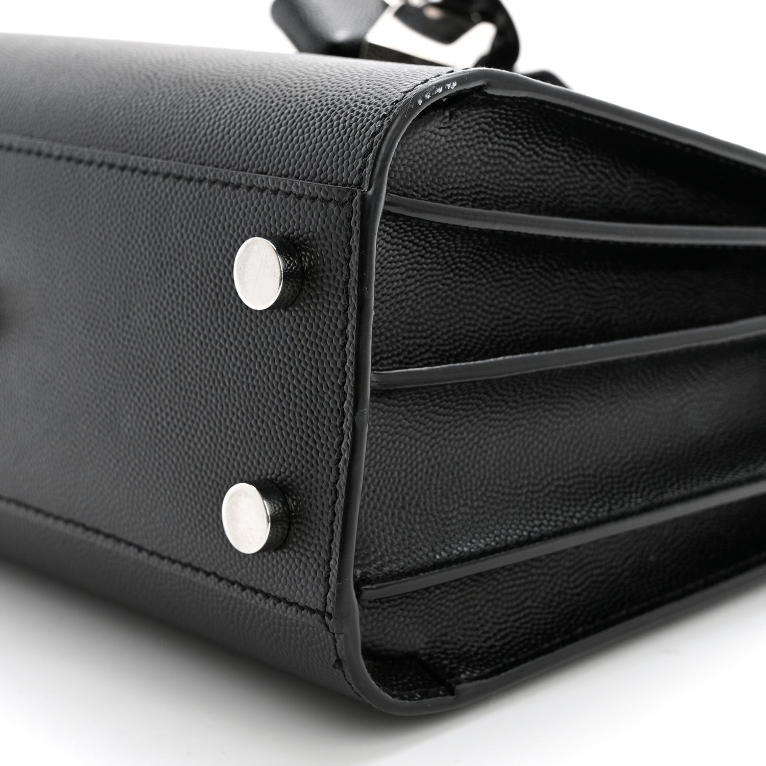 Saint Laurent Grain De Poudre Nano Sac De Jour Black 10 of 12