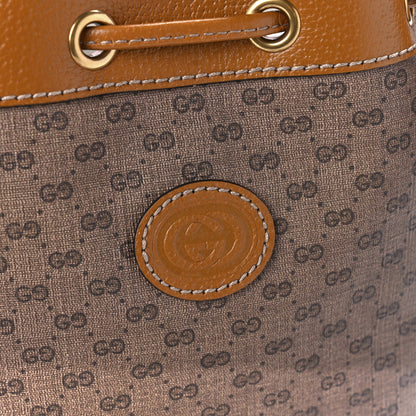 Gucci X DISNEY Mini Vintage GG Supreme Monogram Bucket Bag Beige Vintage Sun Oil 9 of 11