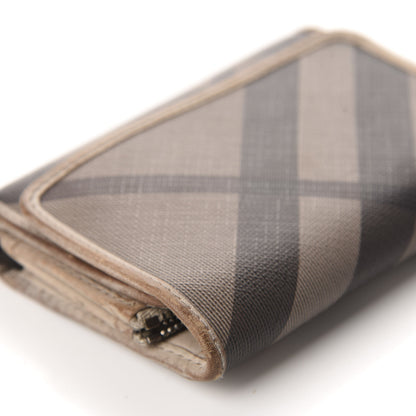 Burberry Smoked Check Medium Bellfield ID Wallet Trench 9 of 18