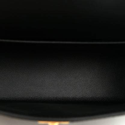 Hermes Epsom Mini Kelly Sellier 20 Black 5 of 10