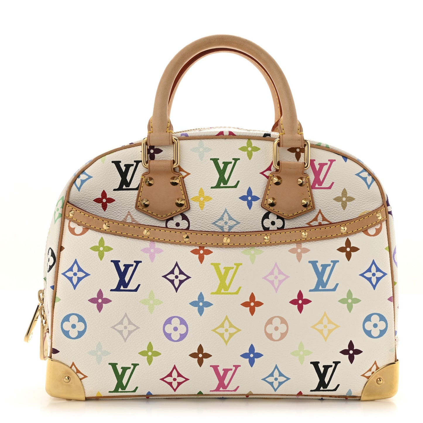 Monogram Multicolor Trouville White
