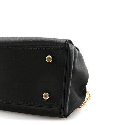 Versace Satin Crystal Medusa 95 Plaque Bag Black 9 of 9