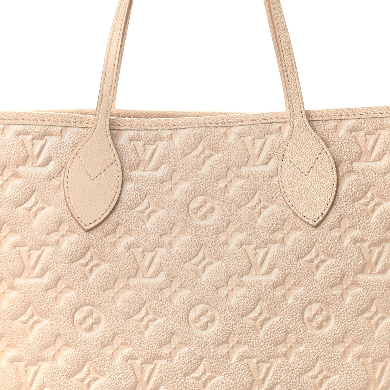 Louis Vuitton Empreinte Monogram Summer Stardust Neverfull MM Beige Clair 7 of 9