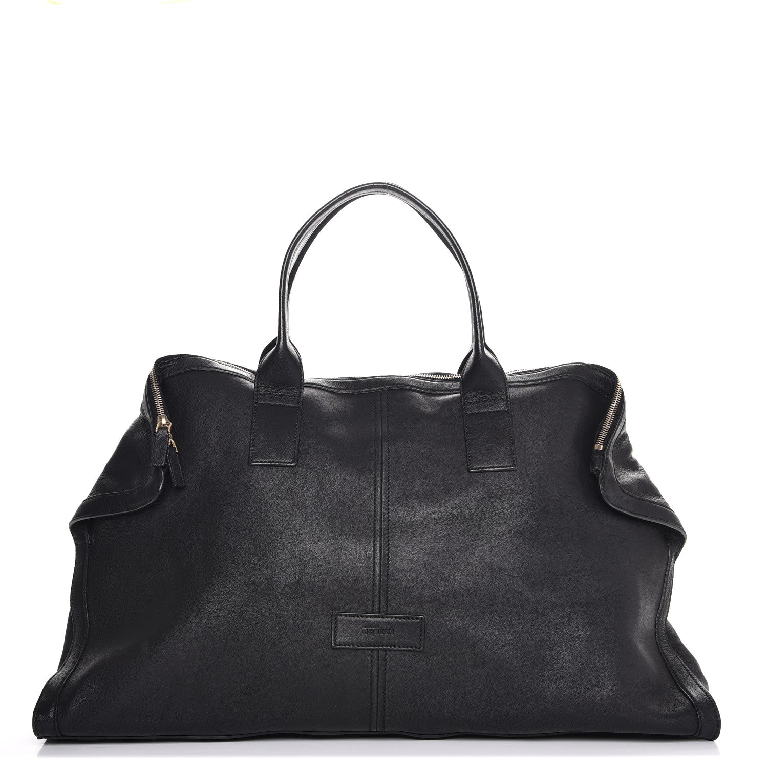 Alexander McQueen Sheepskin De Manta Carryall Black 1 of 11