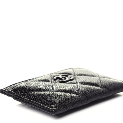 Chanel Caviar Quilted Incognito Card Holder Black 9 of 11