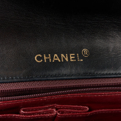 Chanel Lambskin Quilted Small Single Flap Bag Black 6 of 12