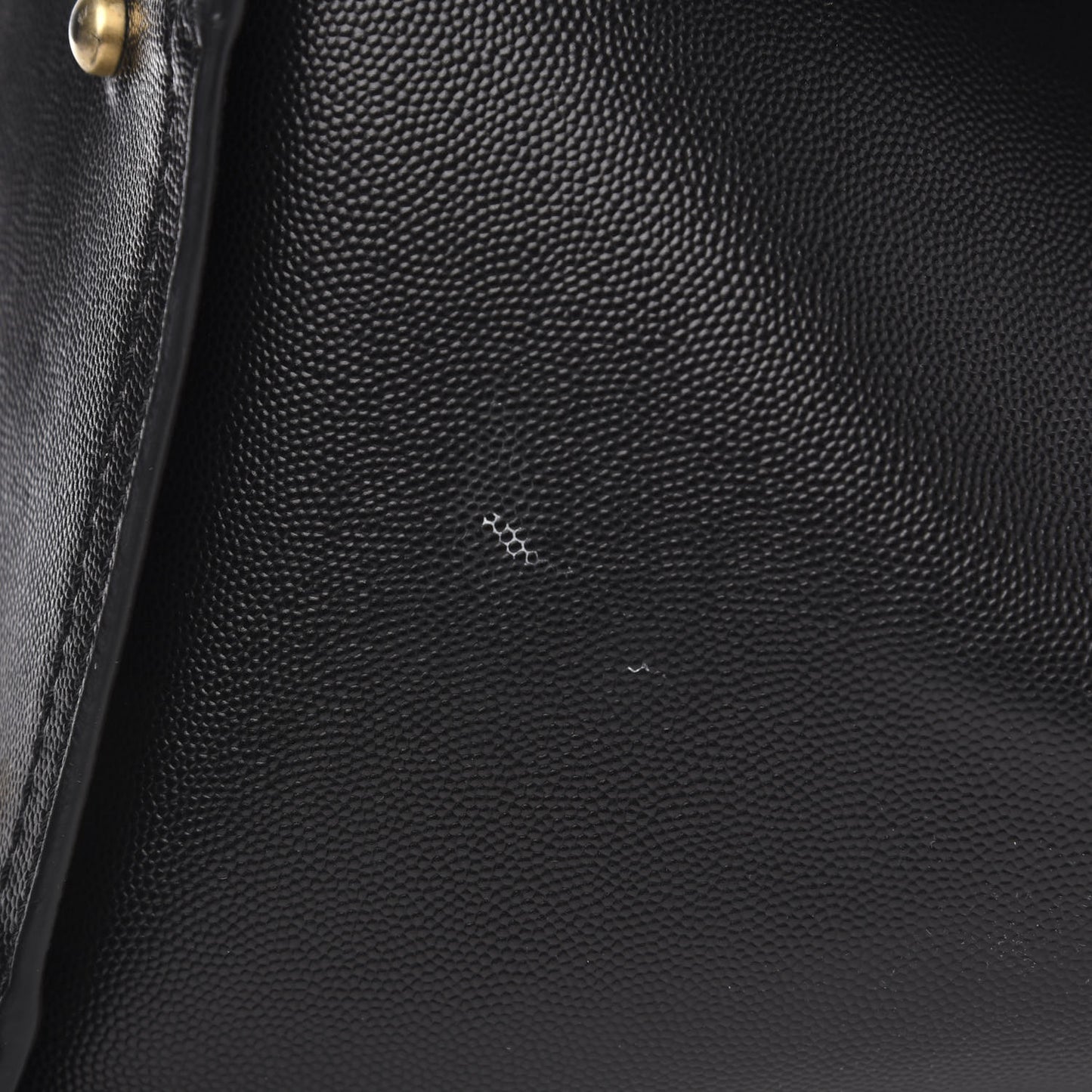 Caviar Medium Studded Deauville Tote Black