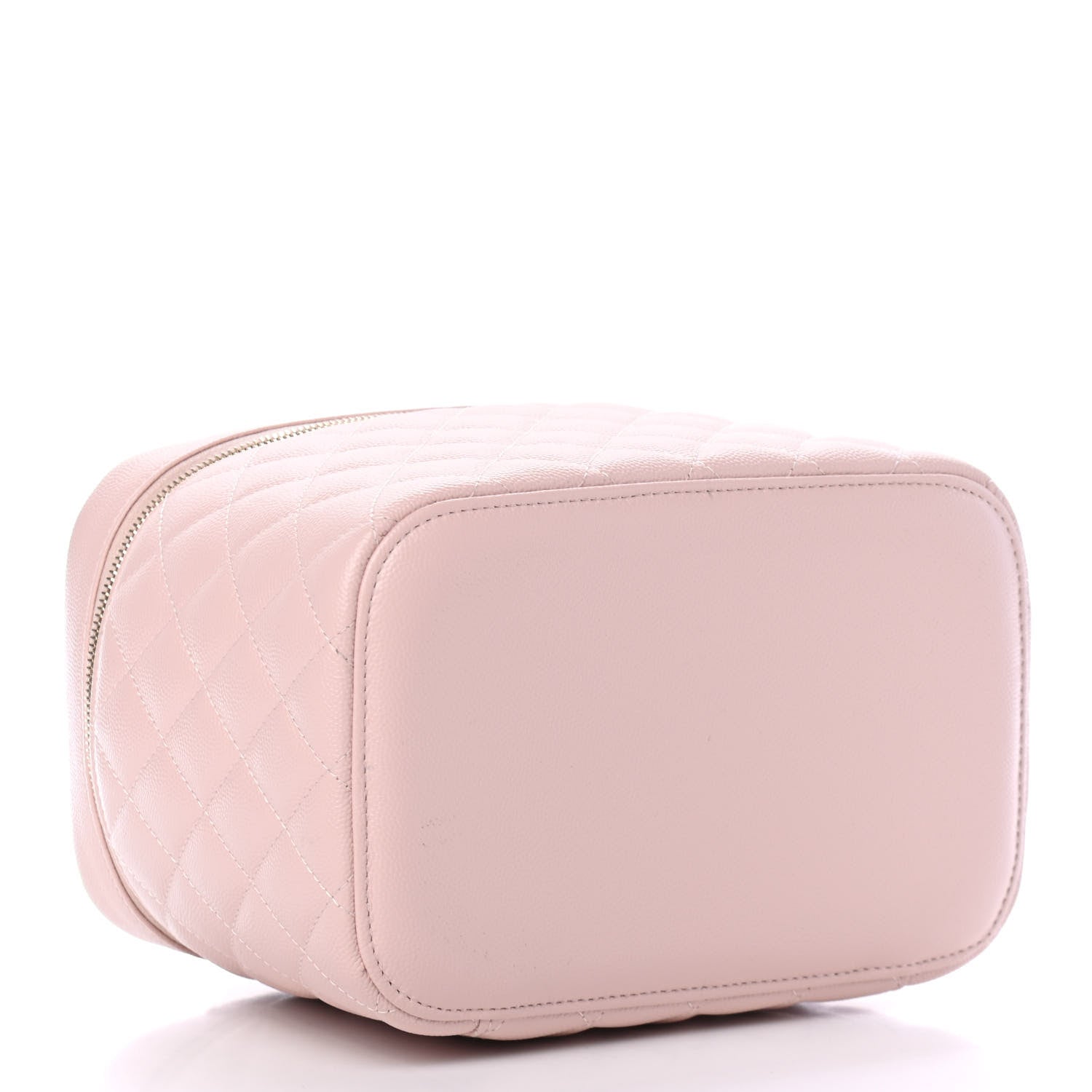 Chanel Caviar Quilted Large Vanity Pouch Light Pink 3 of 4