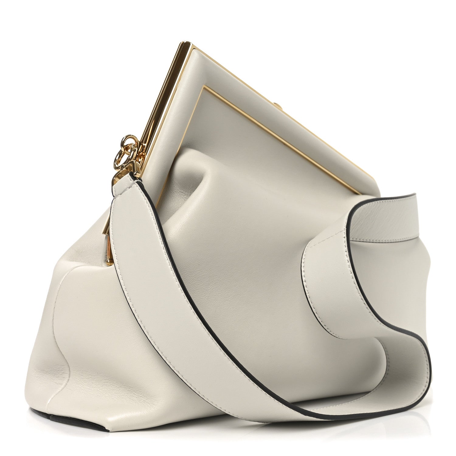 Fendi Shiny Nappa Medium Fendi First Ghiaia 3 of 10