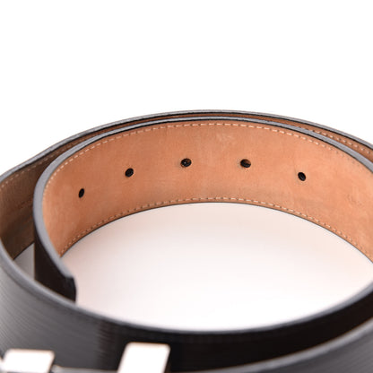 Louis Vuitton Epi Electric 40mm LV Initiales Belt 80 32 Black 5 of 8