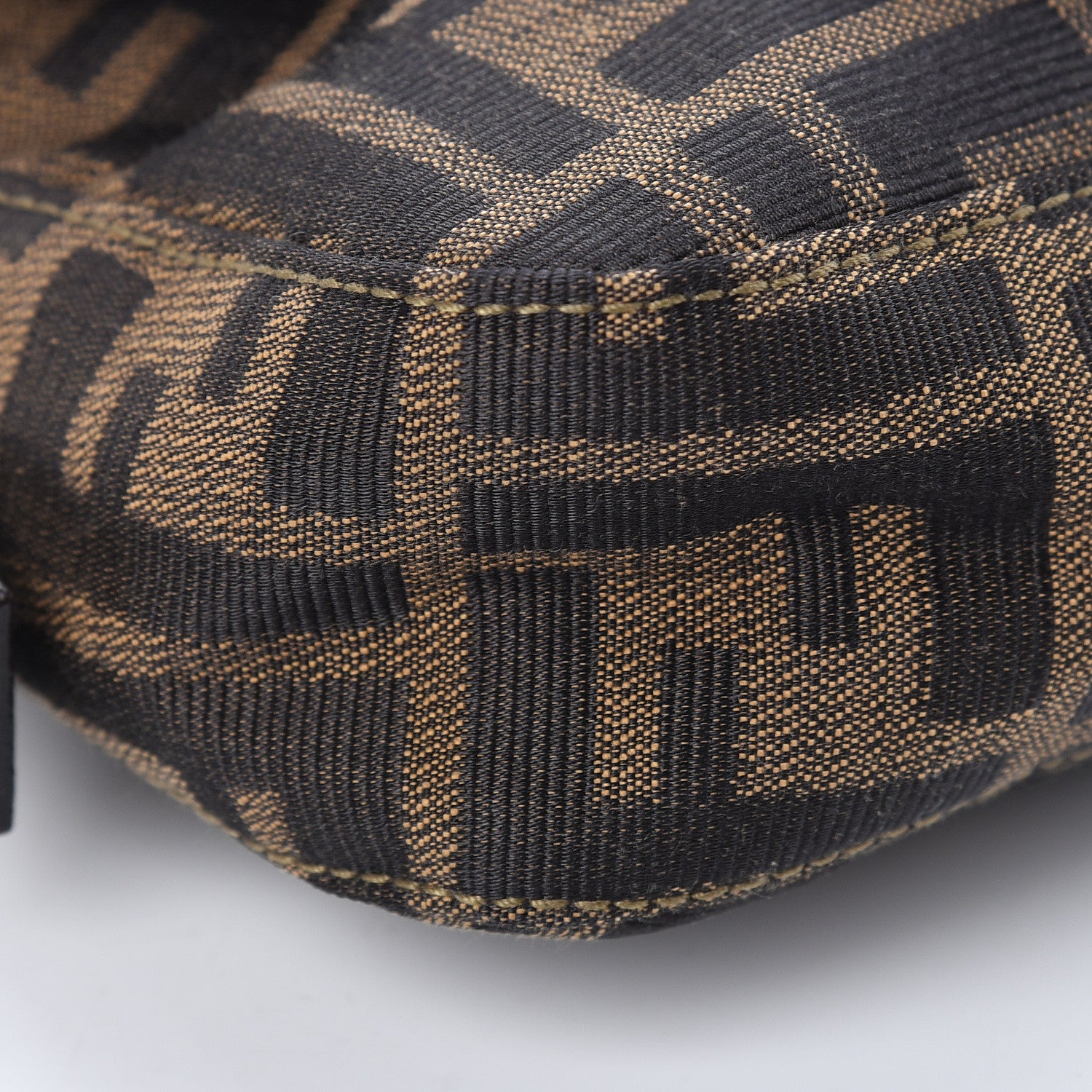 Fendi Zucca Mini Shoulder Bag Tobacco 8 of 9