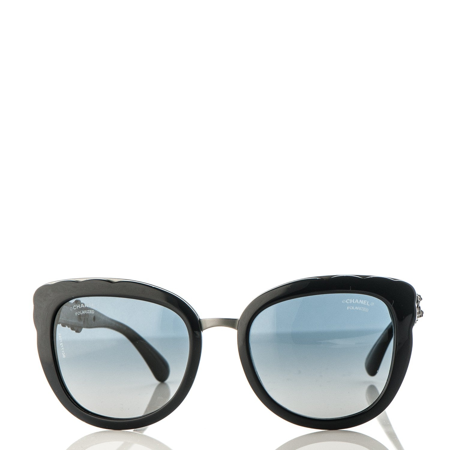 Chanel CC Butterfly Fall Sunglasses 5356 Dark Blue 2 of 6