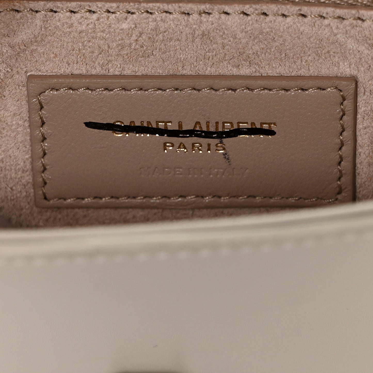Smooth Calfskin Le 5 A 7 Hobo Blanc Vintage