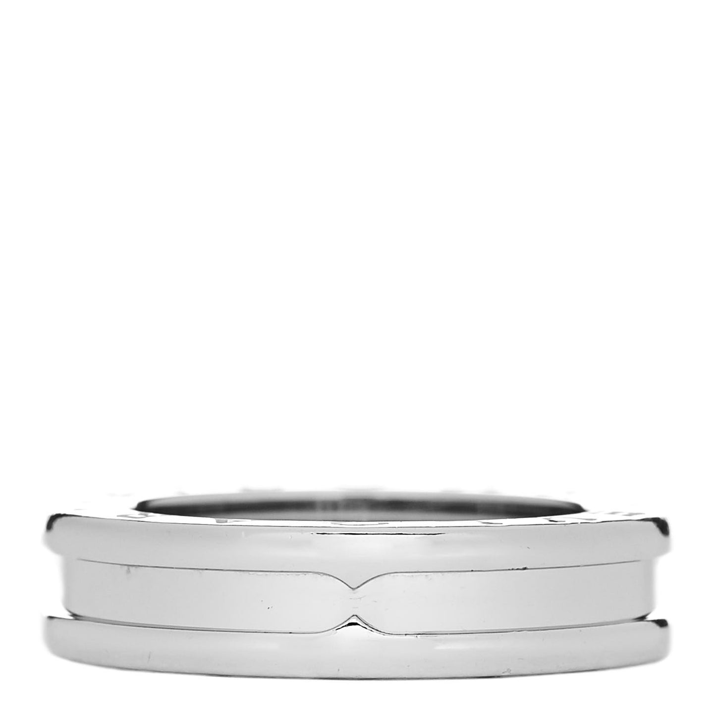 18K White Gold B.Zero1 One-Band Ring 48 4.5