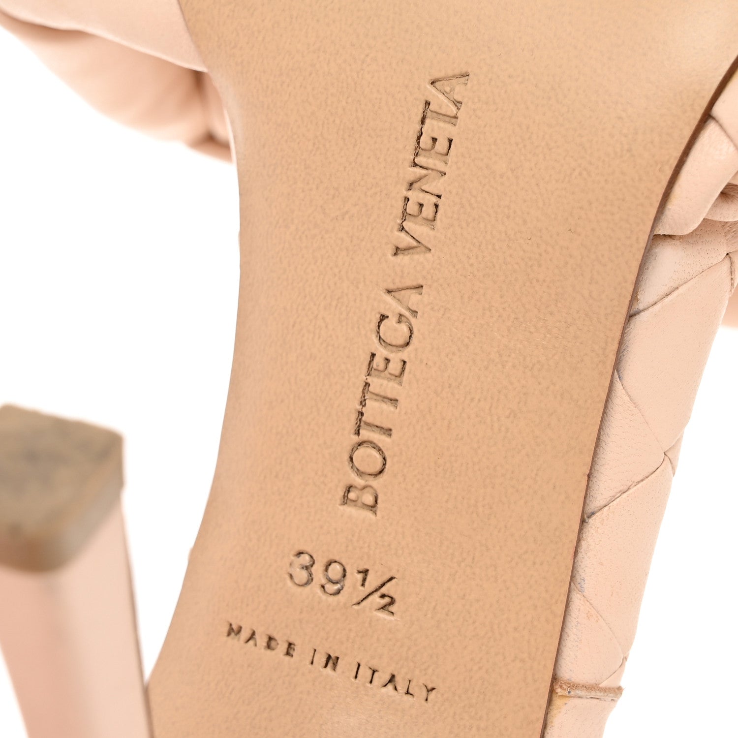 Bottega Veneta Nappa Maxi Intrecciato Lido Mule Sandals 39.5 Bandage 7 of 10