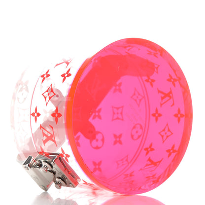 Louis Vuitton Transparent Plexiglass Box Scott Fluorescent Pink 4 of 6