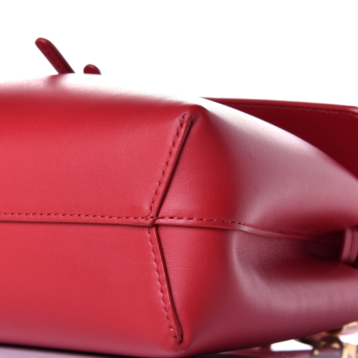 Calfskin Mini Mini Lady Bag Flamma