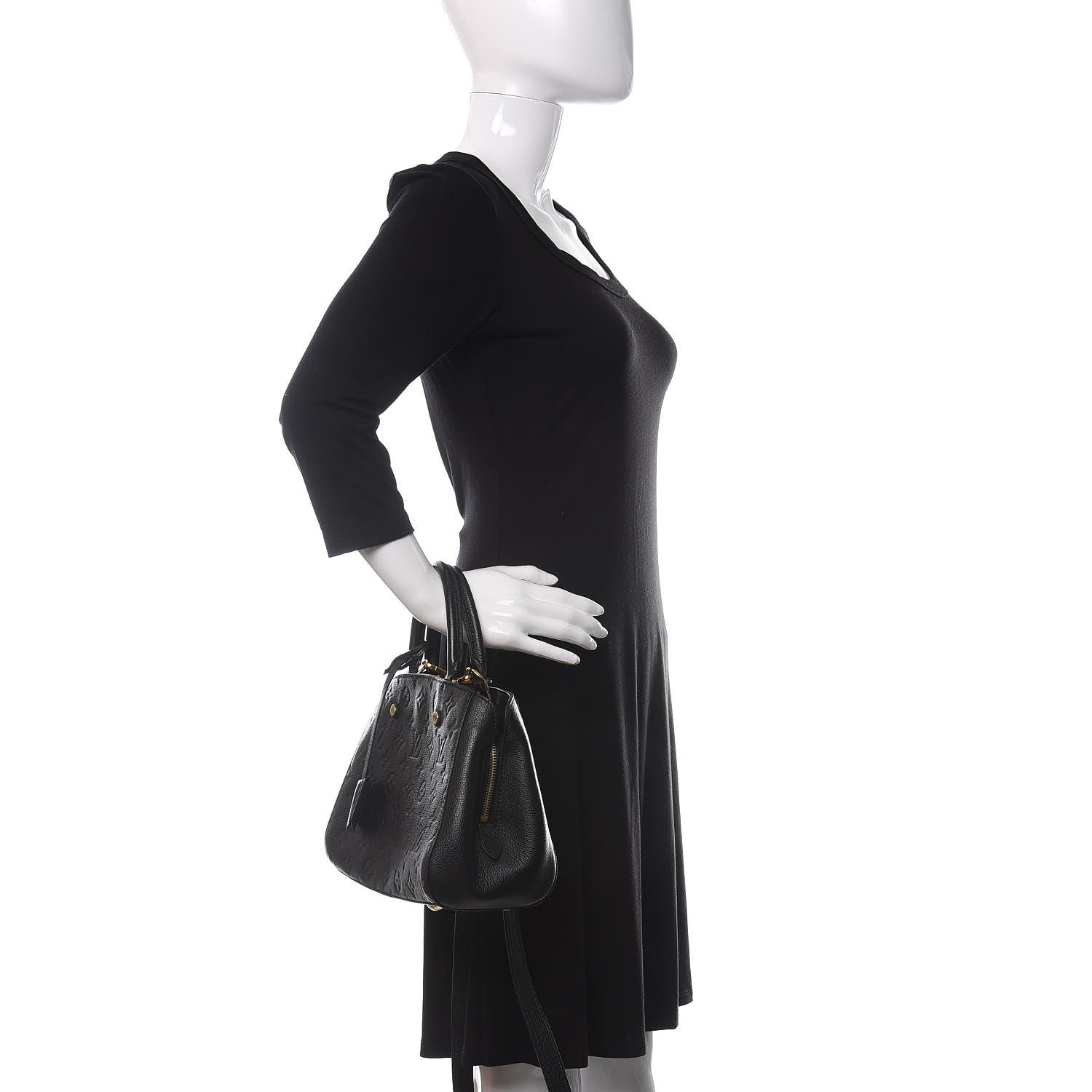 Louis Vuitton Empreinte Montaigne BB Black 3 of 16