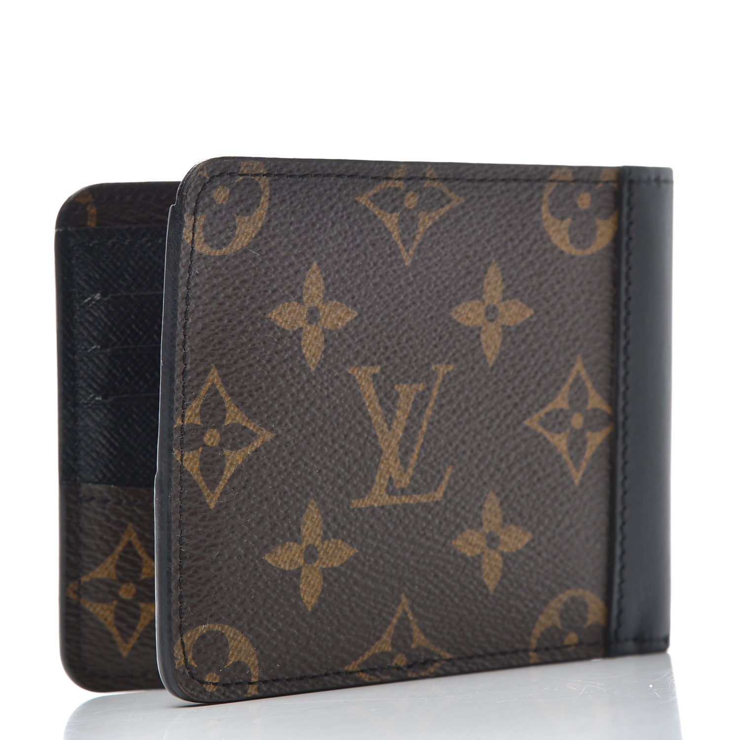 Louis Vuitton Monogram Macassar Gaspar Wallet 3 of 6
