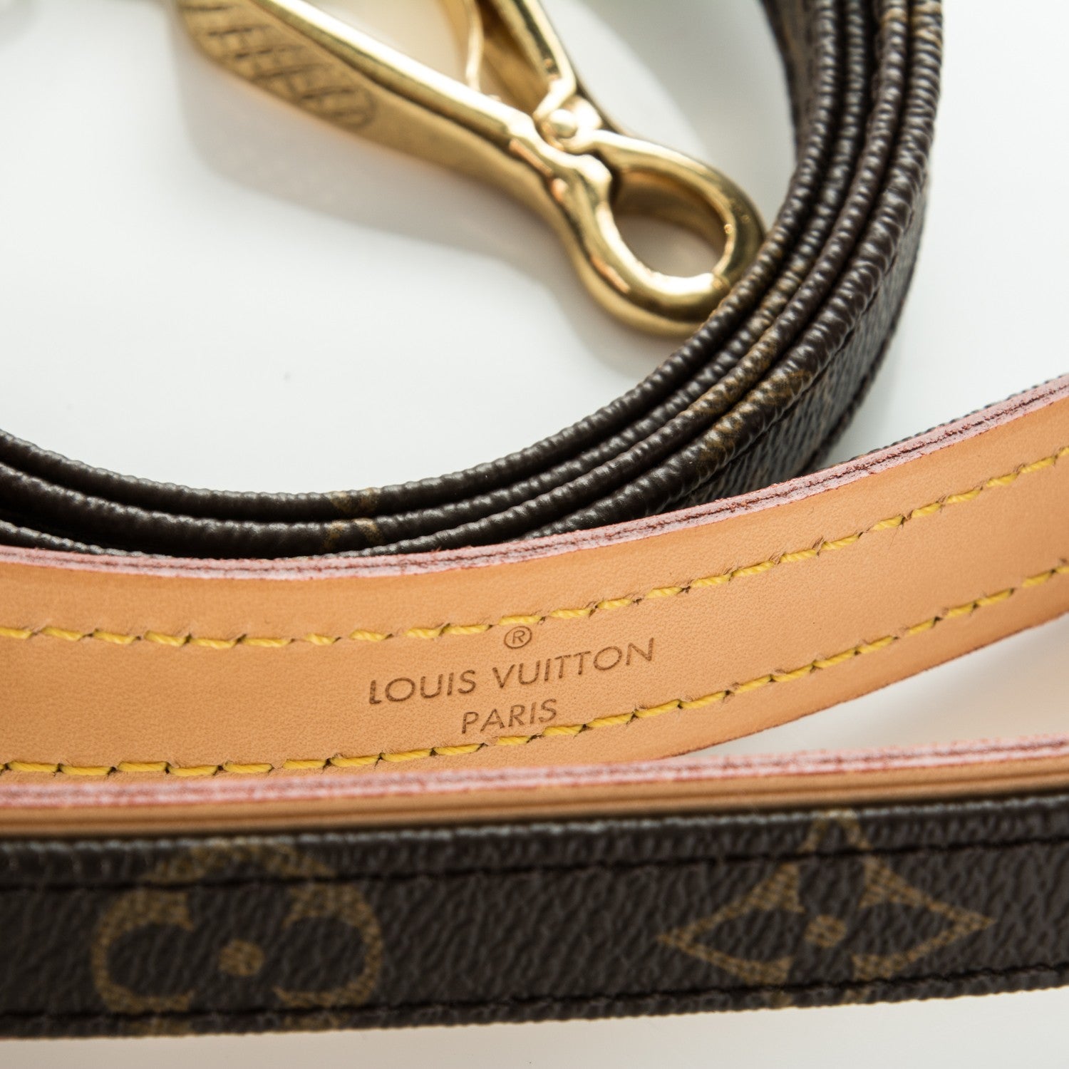 Louis Vuitton Monogram Baxter Dog Leash GM 4 of 5