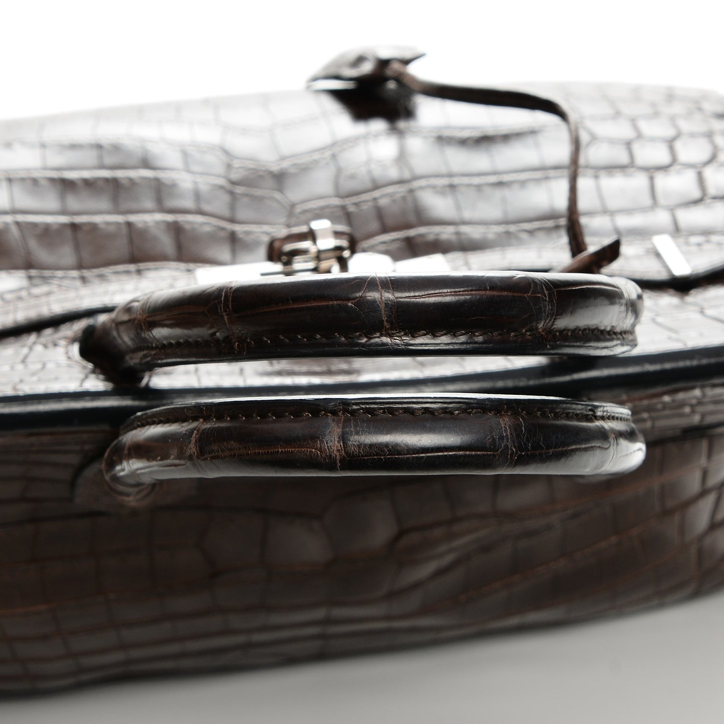 Matte Niloticus Crocodile Birkin 30 Chocolate