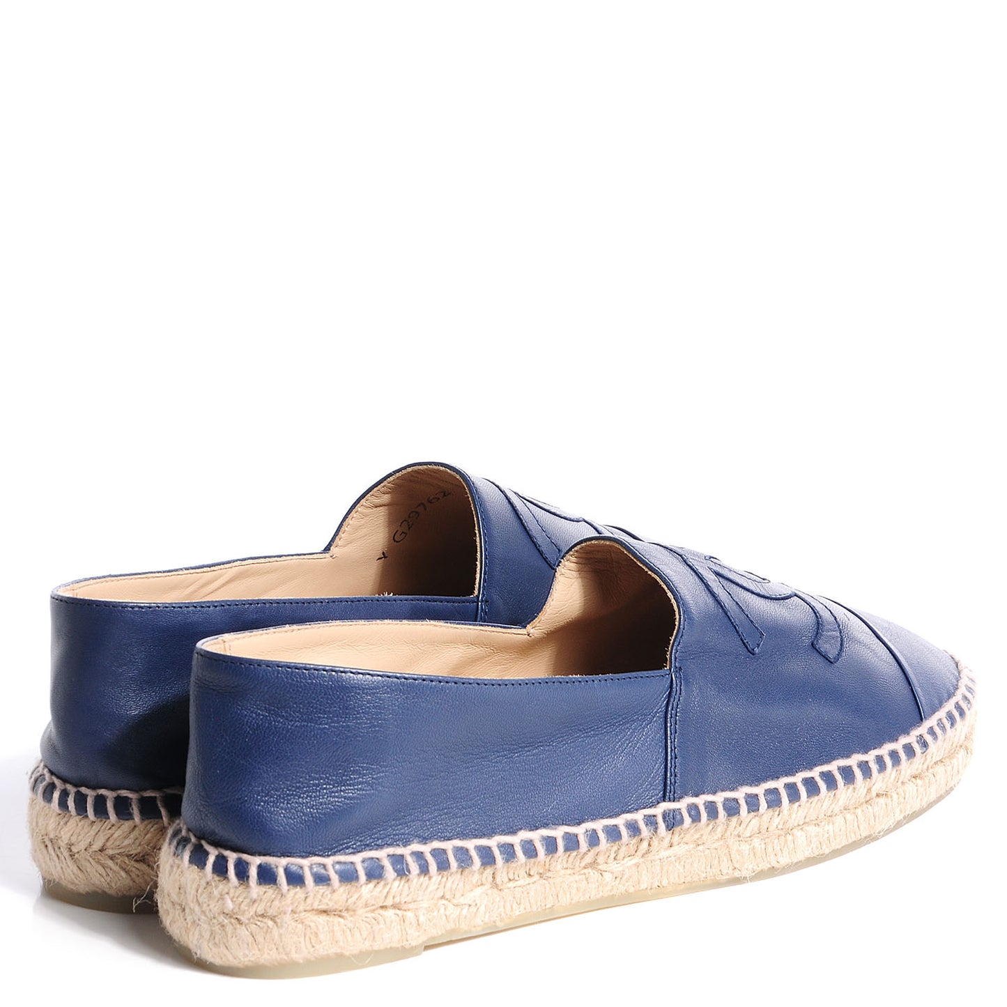 Lambskin Espadrilles Navy 40