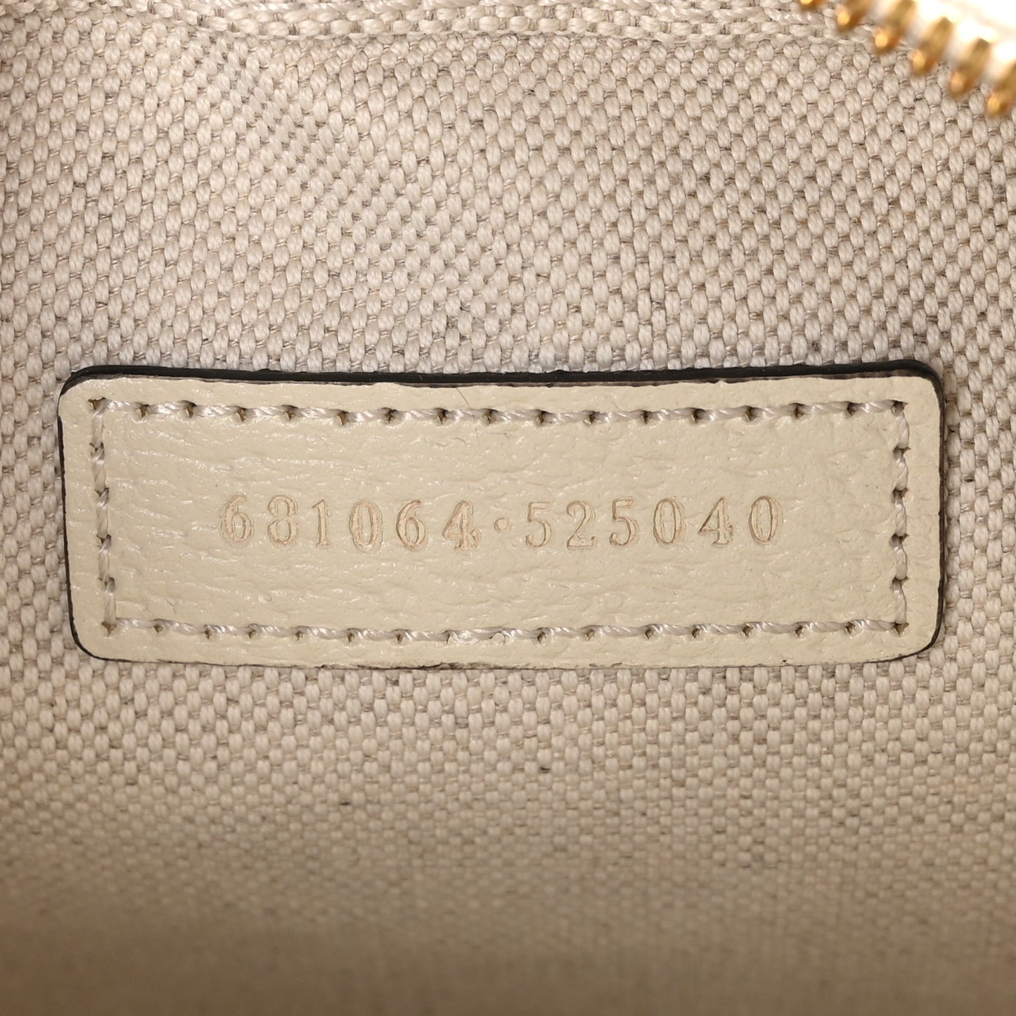 GG Supreme Monogram Textured Calfskin Web Small Ophidia Camera Bag Beige Ebony Mystic White