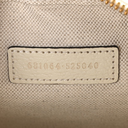 Gucci GG Supreme Monogram Textured Calfskin Web Small Ophidia Camera Bag Beige Ebony Mystic White 7 of 11