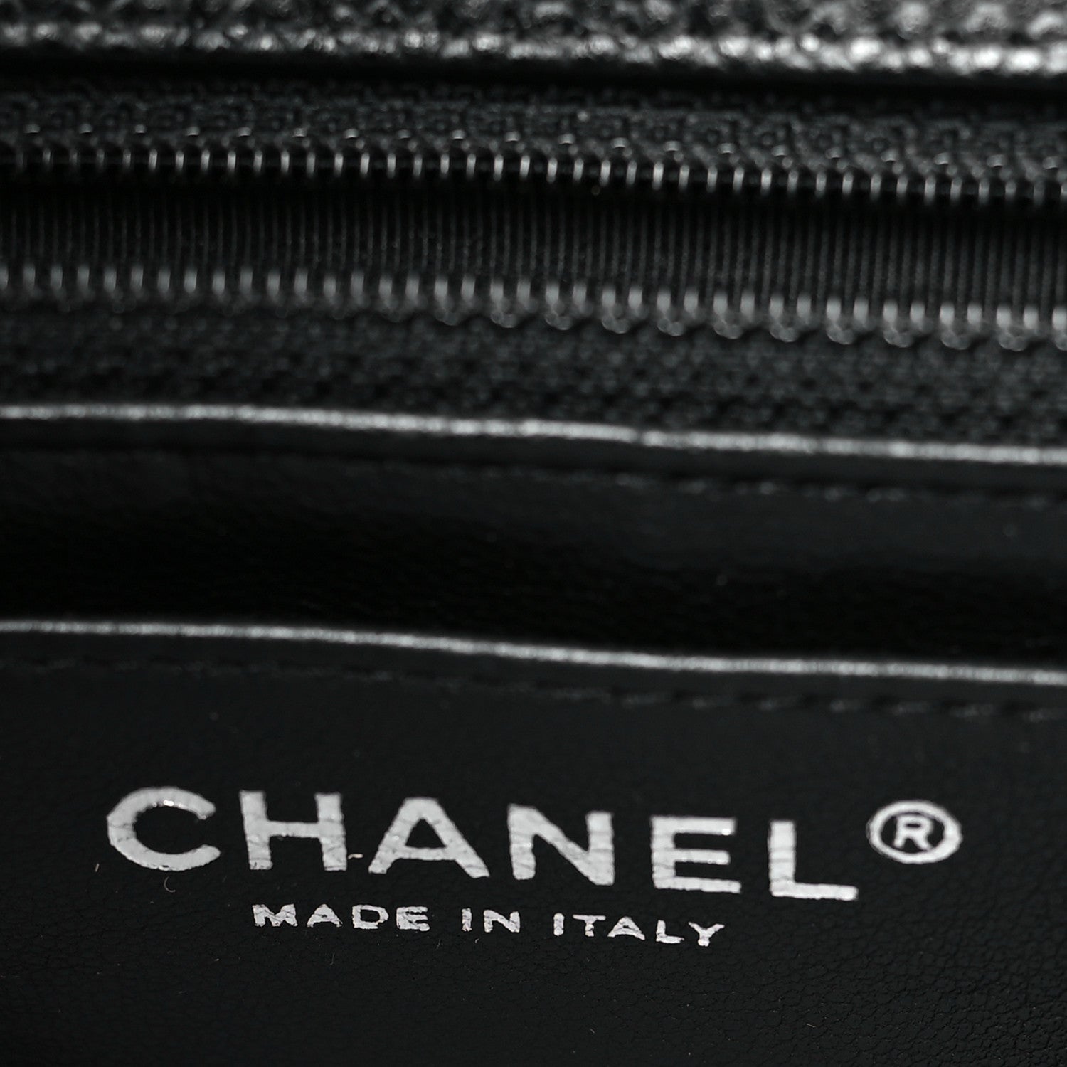 Chanel Caviar Quilted Jumbo Single Flap Black 6 of 10