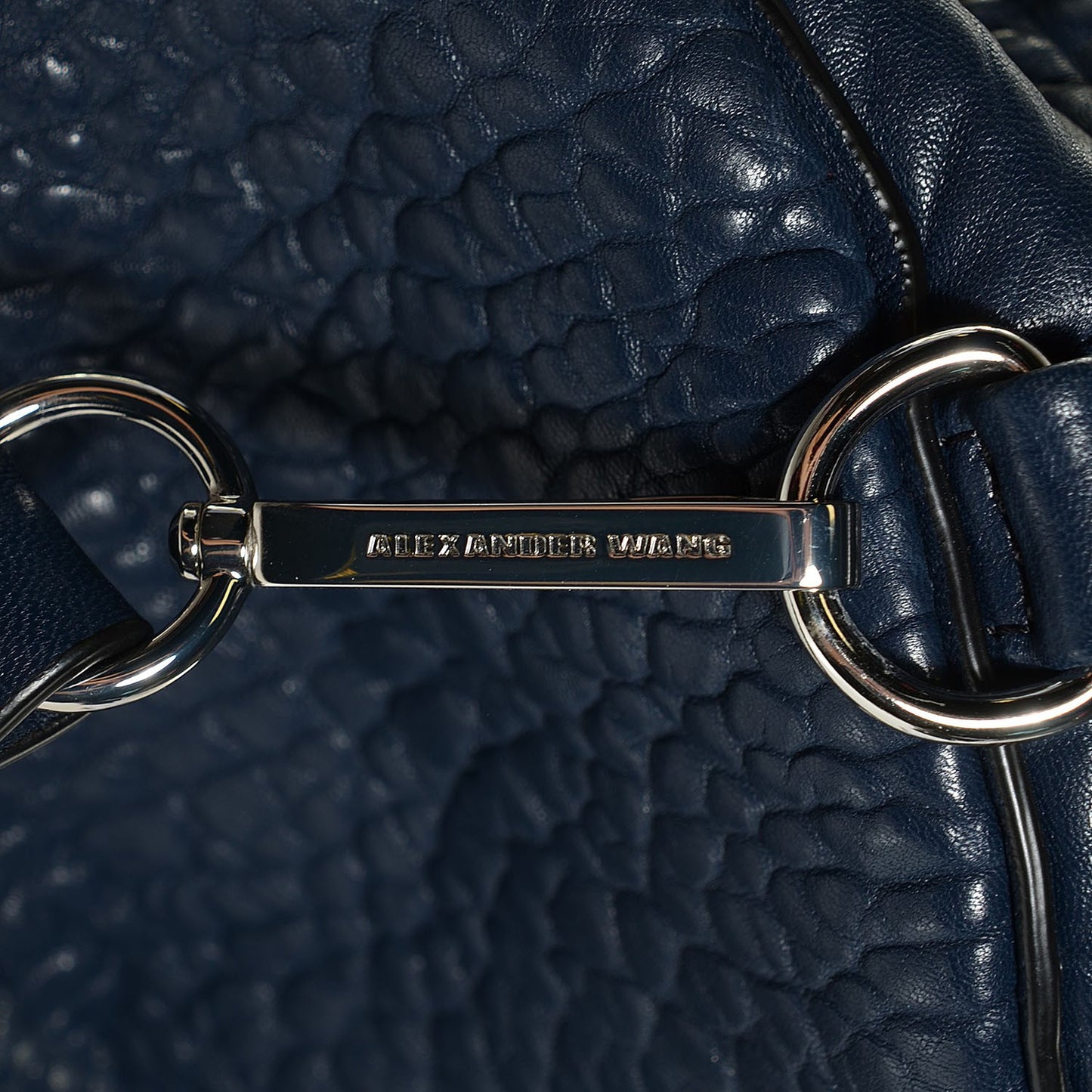 Pebbled Lambskin Rocco Neptune