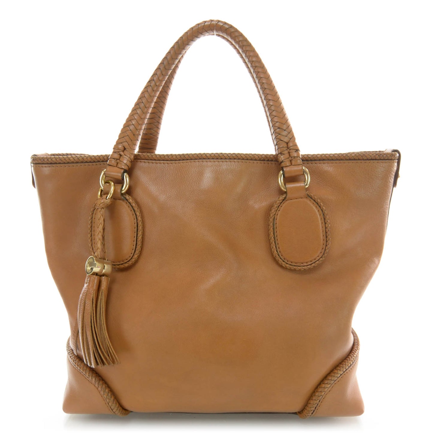 Leather Medium Marrakech Tote Camel