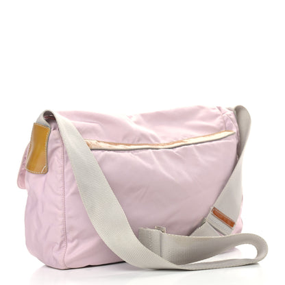 Prada Nylon Vela Sport Messenger Bag Rosa 3 of 15