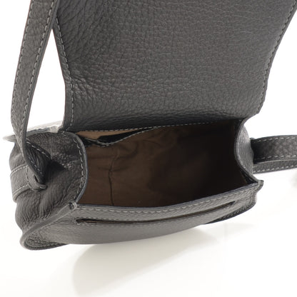Chloe Calfskin Mini Marcie Round Crossbody Bag Black 5 of 9