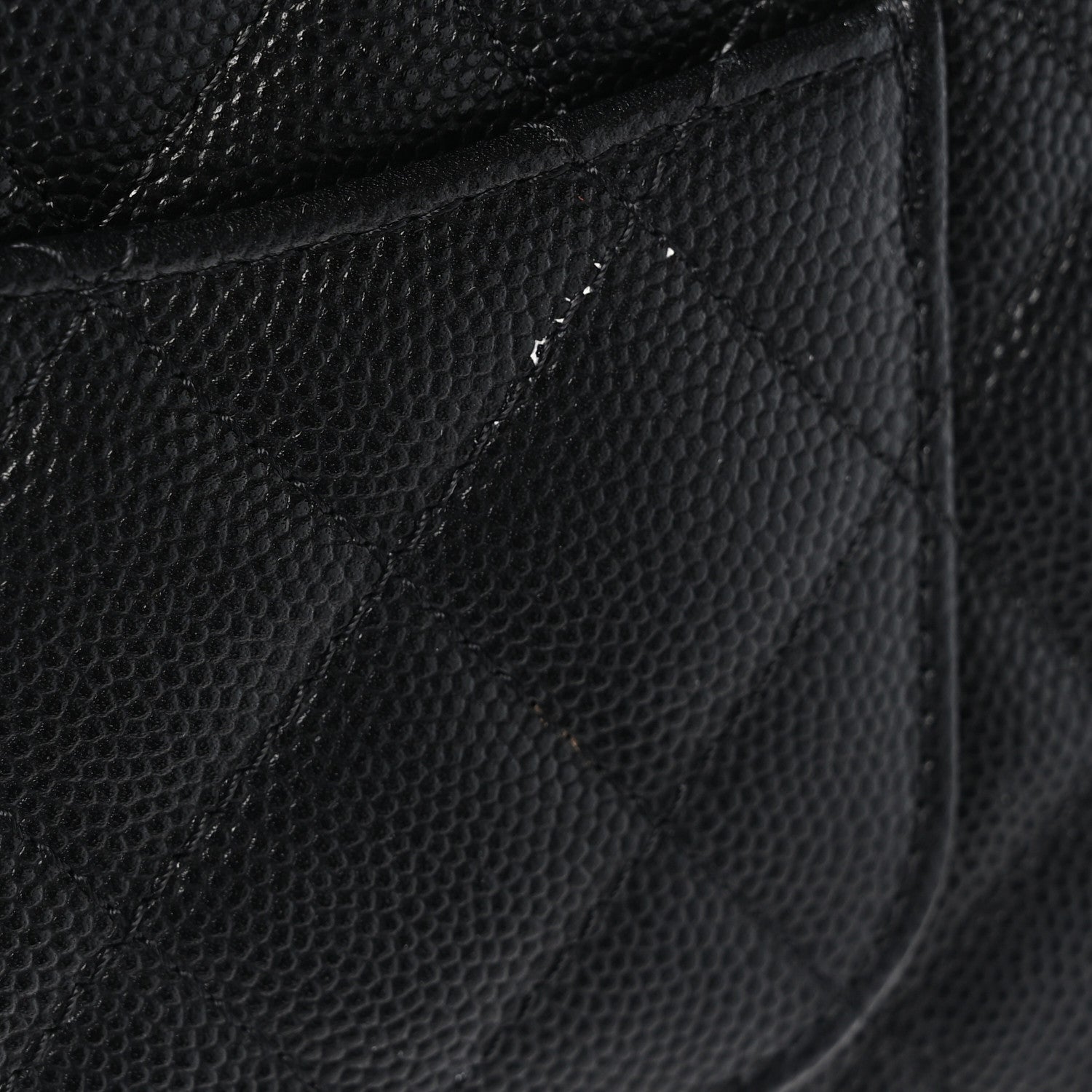 Chanel Caviar Quilted Coco Handle Clutch With Chain Black 11 of 12