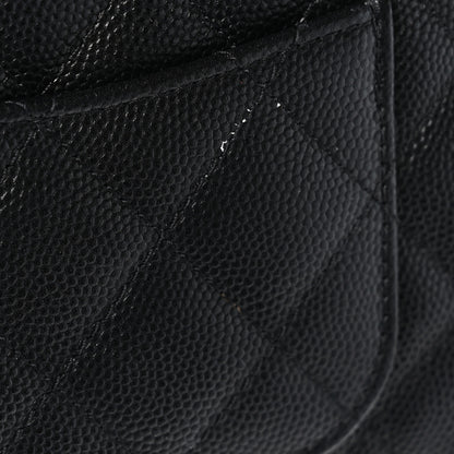 Chanel Caviar Quilted Coco Handle Clutch With Chain Black 11 of 12