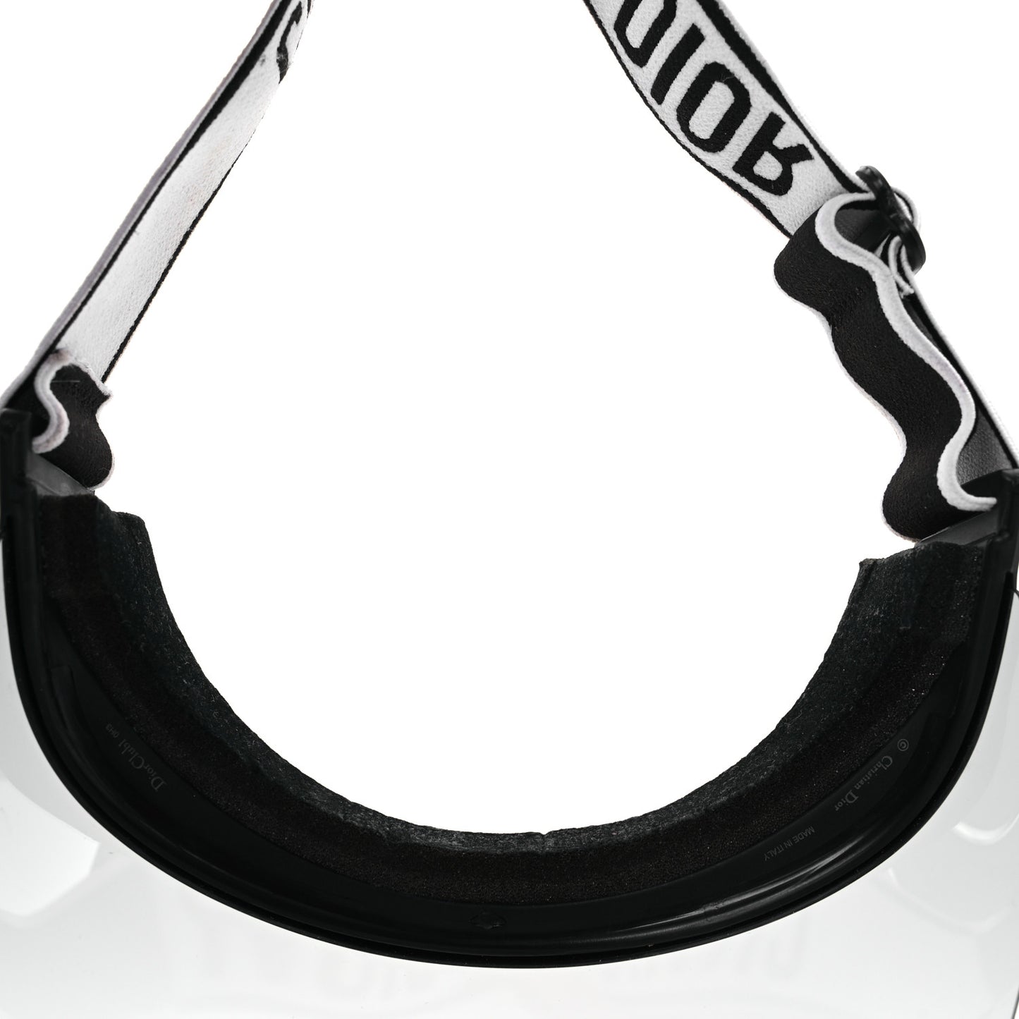 Mirrored DiorClub1 Sun Visor Black