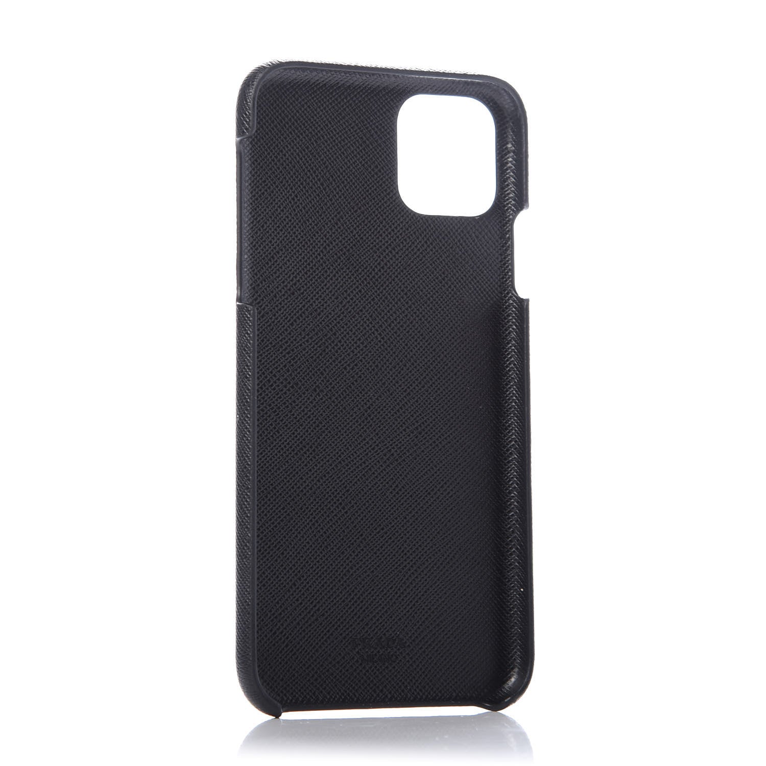 Prada Saffiano iPhone 11 Pro Max Case Black Hibiscus 3 of 6