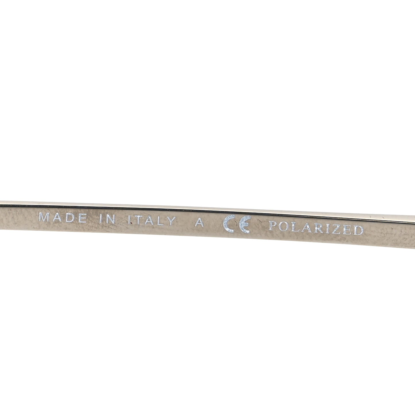Metal Polarized Aviator CC Sunglasses 4189-T-Q Gold