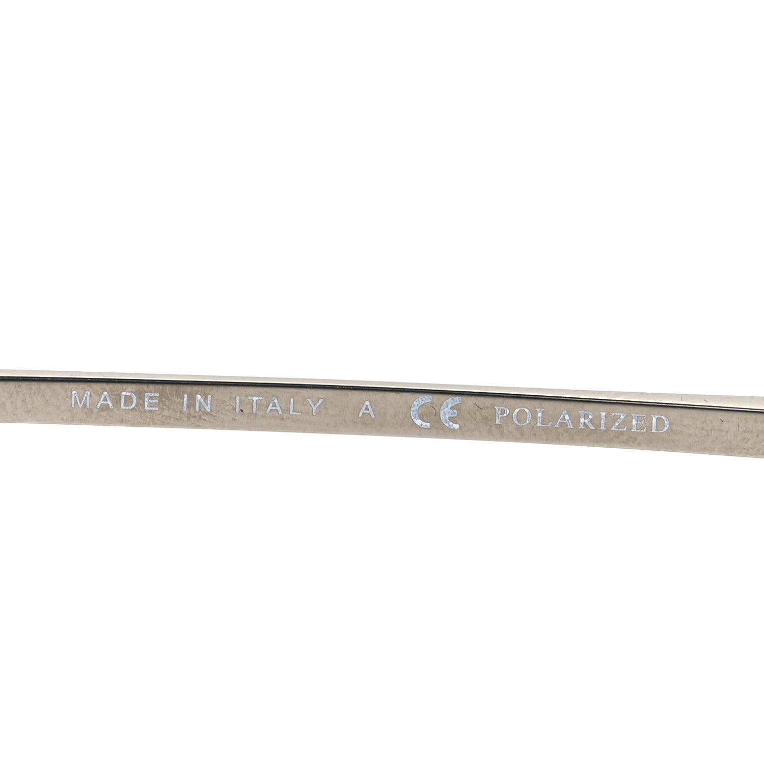 Chanel Metal Polarized Aviator CC Sunglasses 4189-T-Q Gold 7 of 9