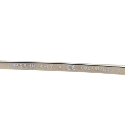 Chanel Metal Polarized Aviator CC Sunglasses 4189-T-Q Gold 7 of 9