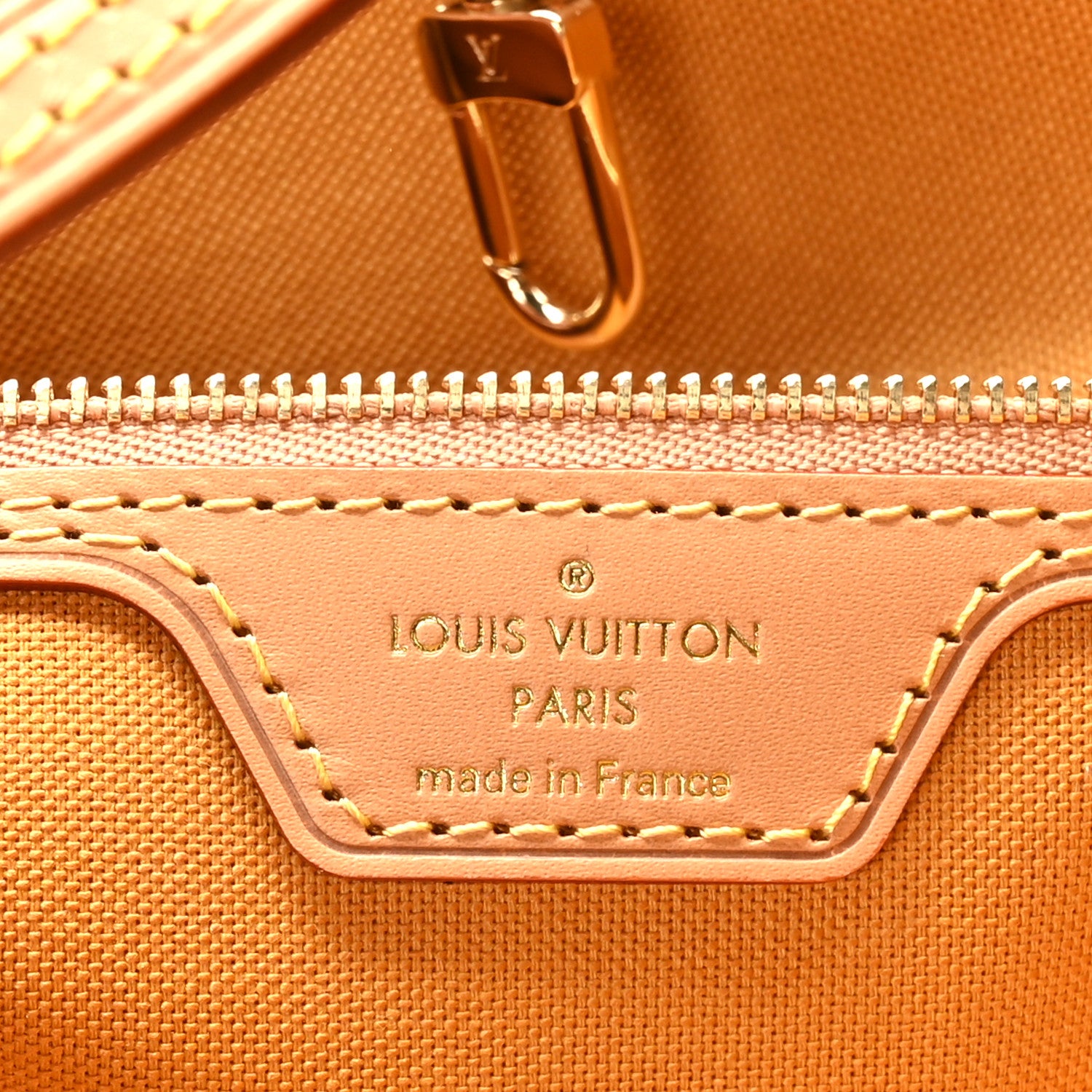 Louis Vuitton Monopaname Neverfull MM Beige Ocher 6 of 8