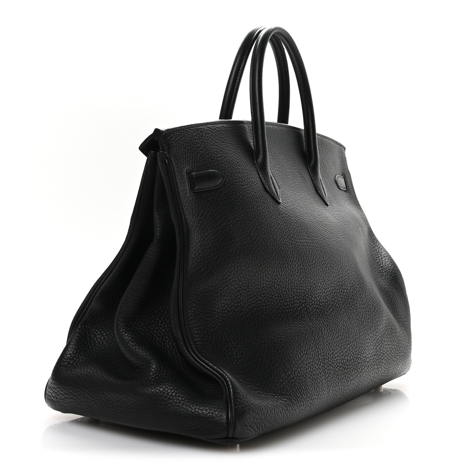 Hermes Taurillon Clemence Birkin 40 Black 3 of 11